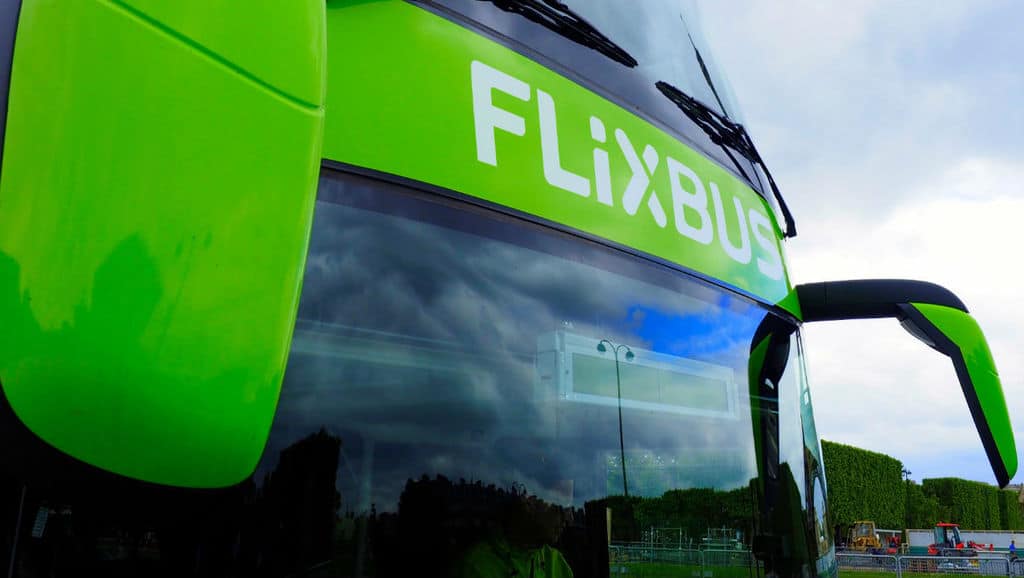 flixbus, vetro anteriore
