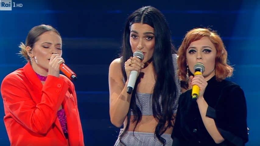 Levante, Francesca Michielin e Maria Antonietta cantano Si può dare di più