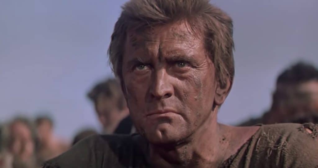 Kirk Douglas in Spartacus