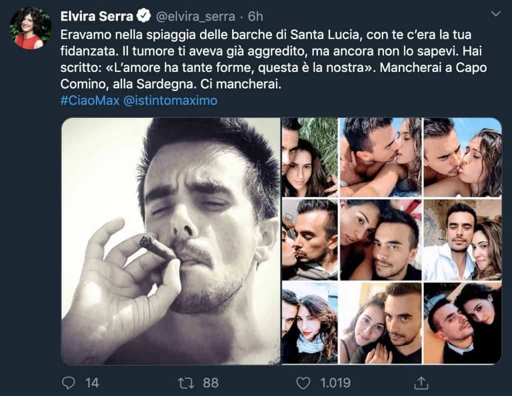 tweet di elvira serra 