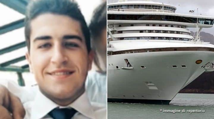 Andrea Nardini, membro dell'equipaggio della Diamond Princess