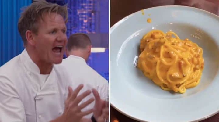 La carbonara di Gordon Ramsay