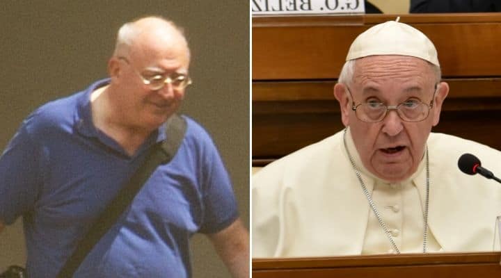 Paolo Glaentzer e Papa Francesco