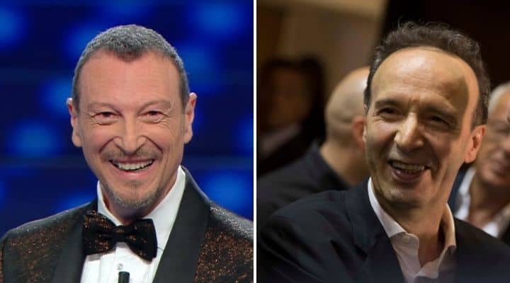 Amadeus e Roberto Benigni