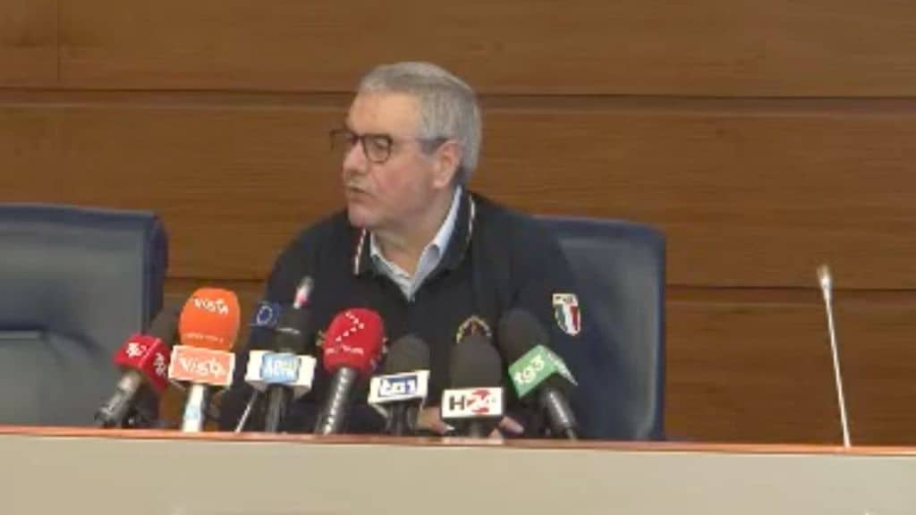 angelo borrelli in conferenza stampa sul coronavirus