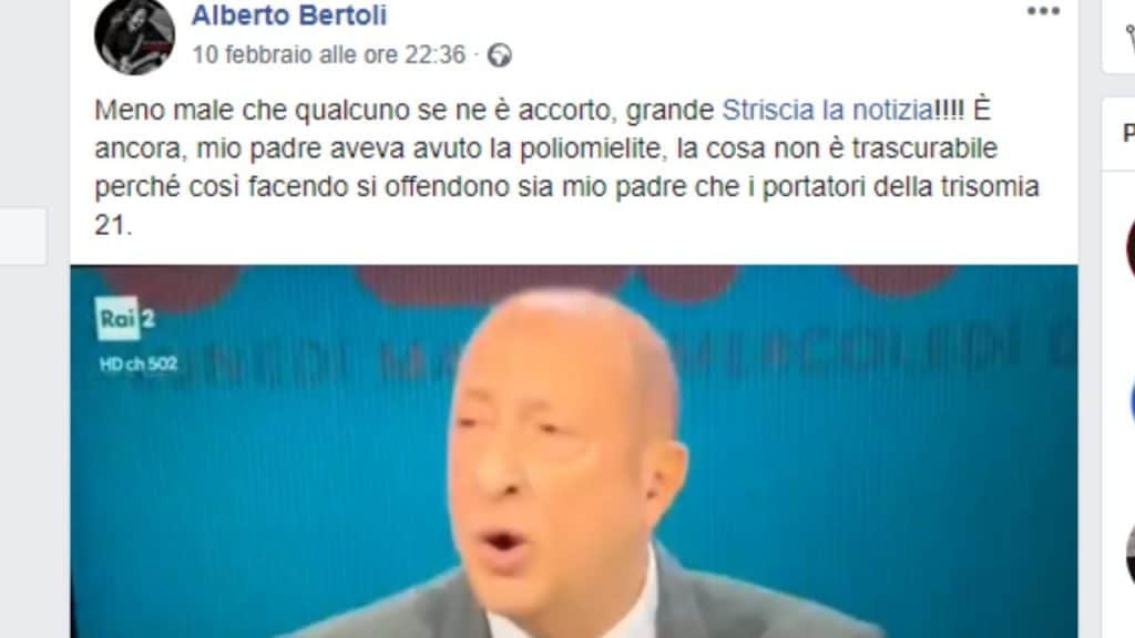 post di alberto bertoli