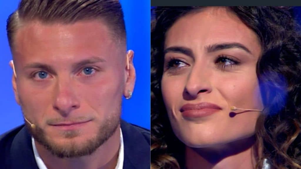 ciro immobile e arianna in primo piano