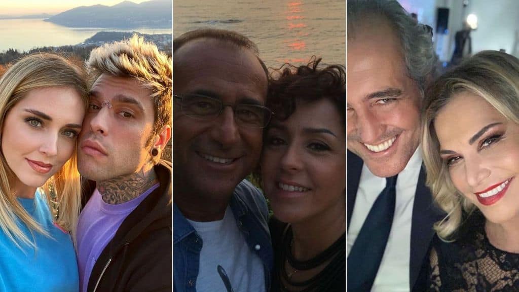 selfie personaggi famosi con i compagni