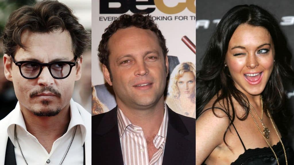 johnny depp vince vaughn e lidsay lohan