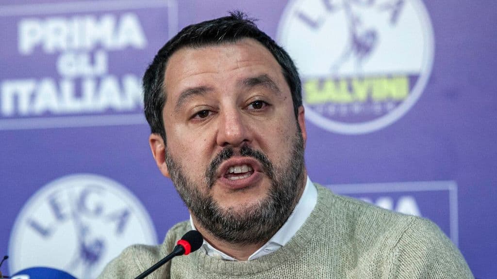 matteo salvini in primo piano