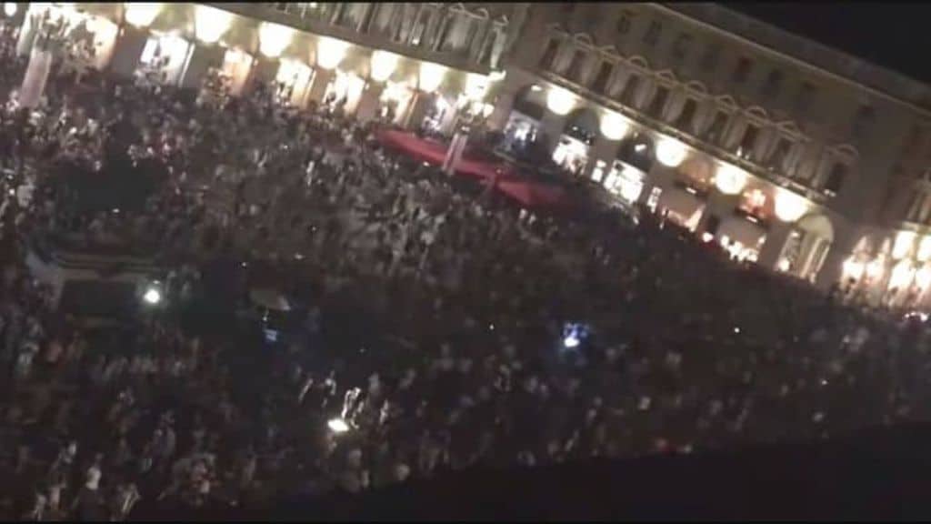 Tragedia di Piazza San Carlo: condannata per omicidio la banda dello spray
