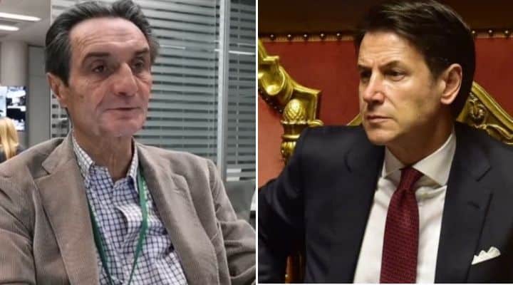 Attilio Fontana e Giuseppe Conte