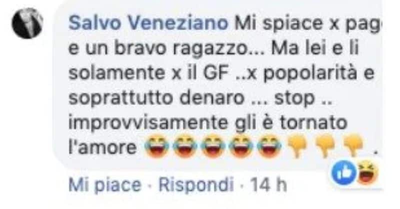 commento salvo 