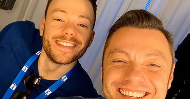 tiziano ferro e il fratello