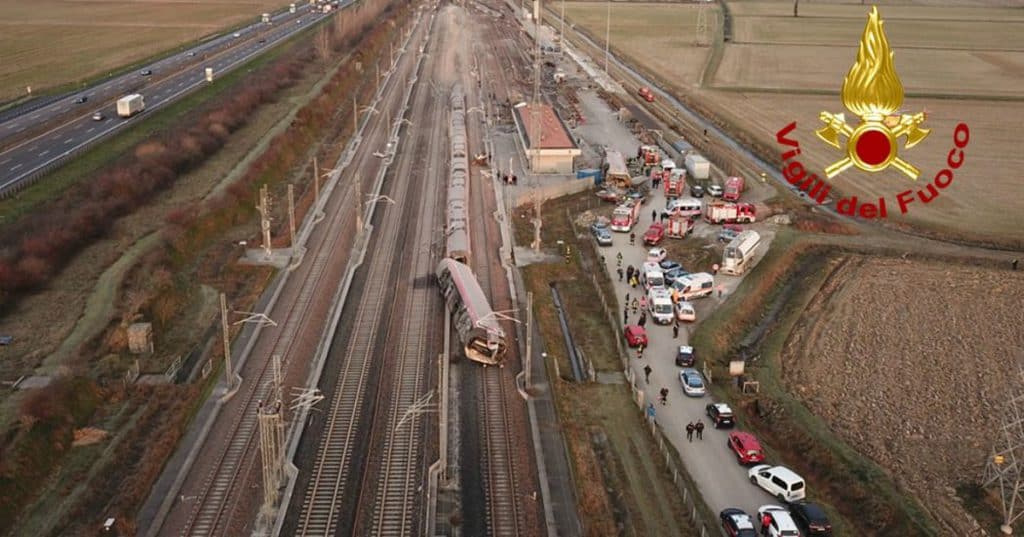 treno deragliato