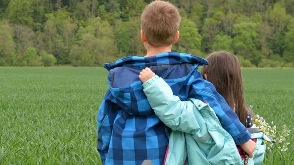 bambino e bambina
