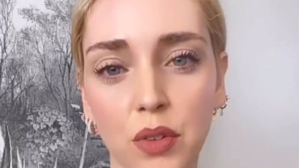 Chiara Ferragni su Instagram