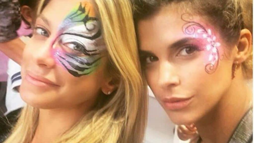 Elisabetta Canalis e Maddalena Corvaglia