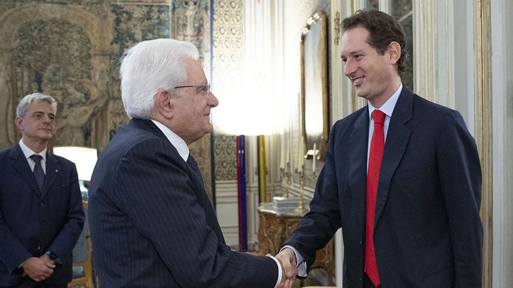 Mattarella e Agnelli