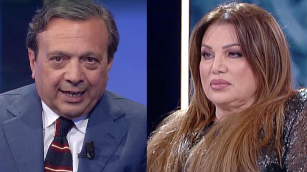 Piero Chiambretti e Serena Grandi