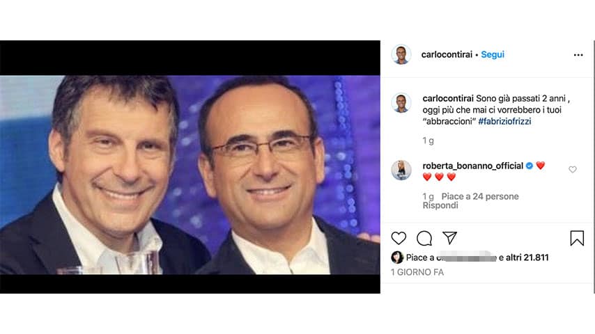 Post di Carlo Conti su Instagram