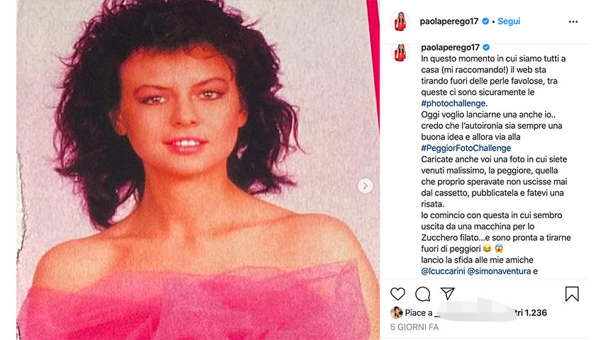 Post di Paola Perego su Instagram