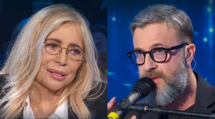 marco masini commuove mara venier