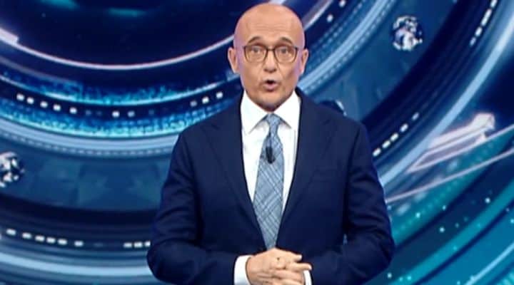 alfonso signorini al gf vip