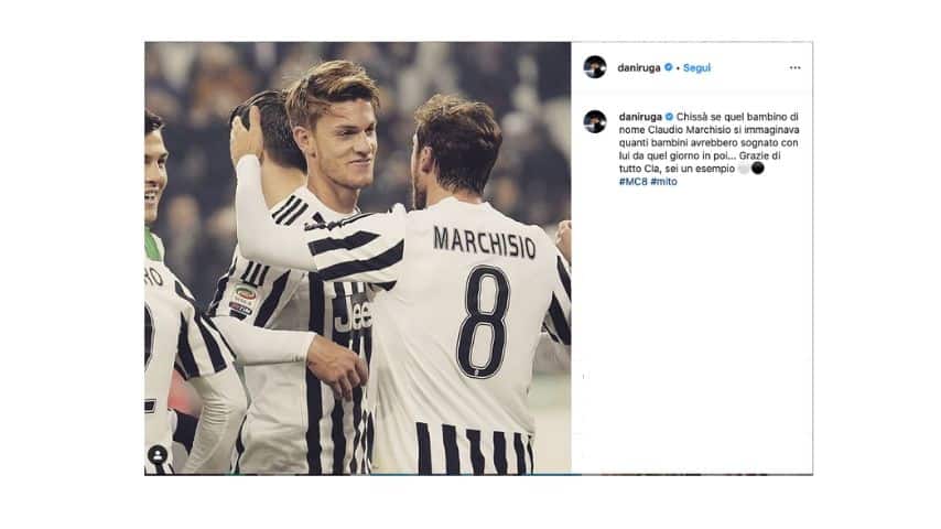 Daniele Rugani su Instagram