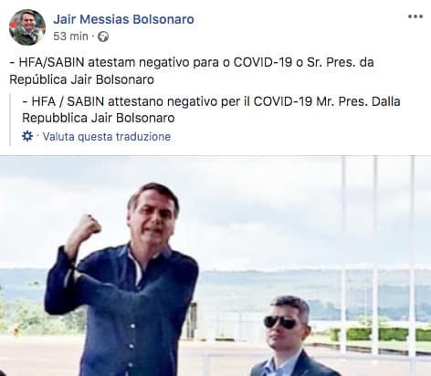 Post di Jaim Bolsonaro