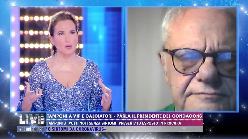 presidente codacons a Live non è la d'urso