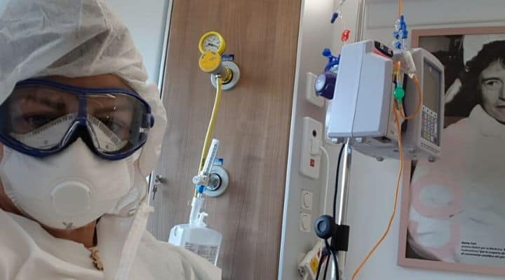 La malata di cancro Marta di Palma
