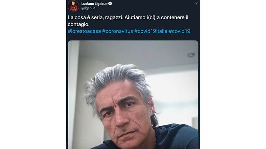 Tweet di Ligabue