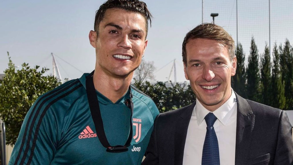 Walter Rolfo e Cristiano Ronaldo