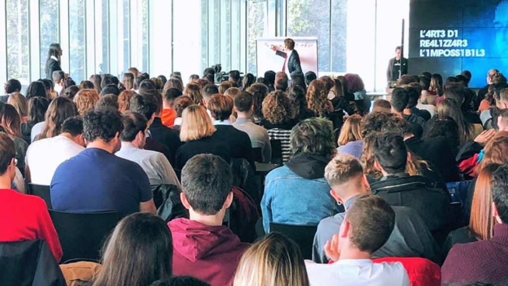 Walter Rolfo a lezione all'Università