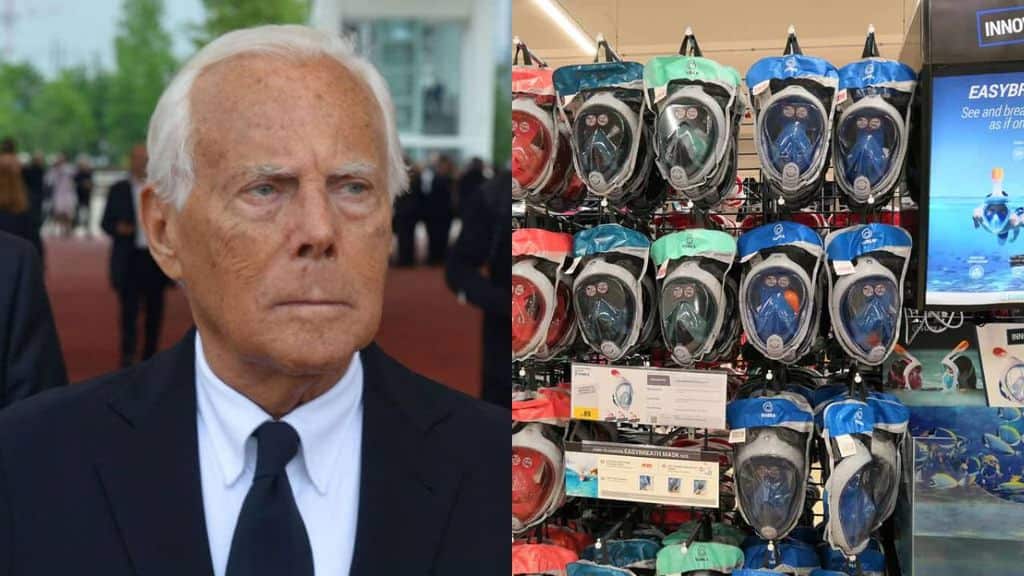 armani respiratore