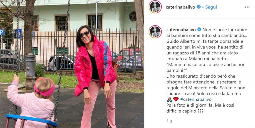 post di caterina balivo