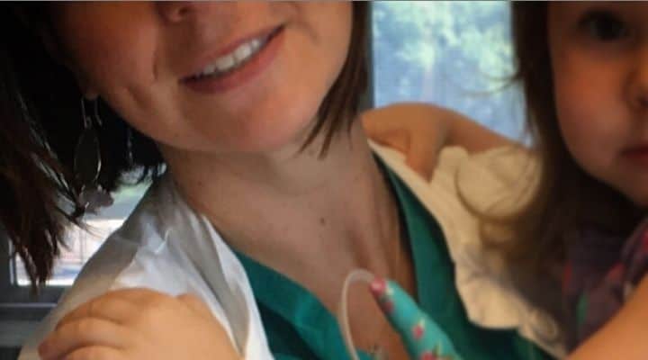 Francesca, medico rianimatore di Brescia
