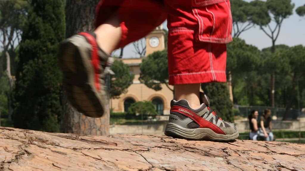 gambe di un bambino