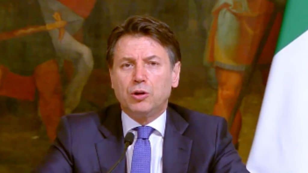 giuseppe conte conferenza stampa