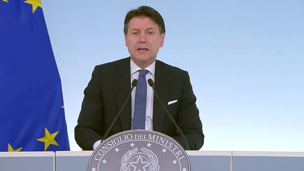 conferenza stampa giuseppe conte