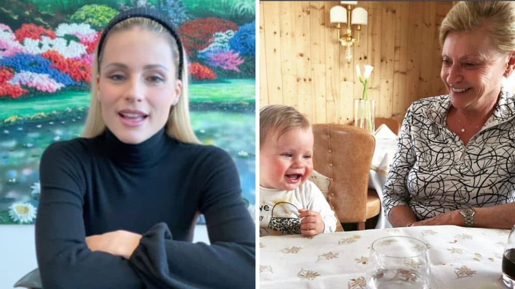 Michelle Hunziker e la mamma