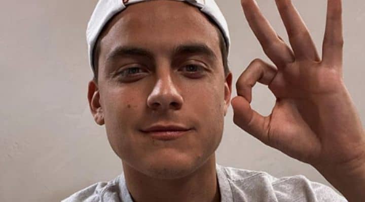 Il calciatore Paulo Dybala