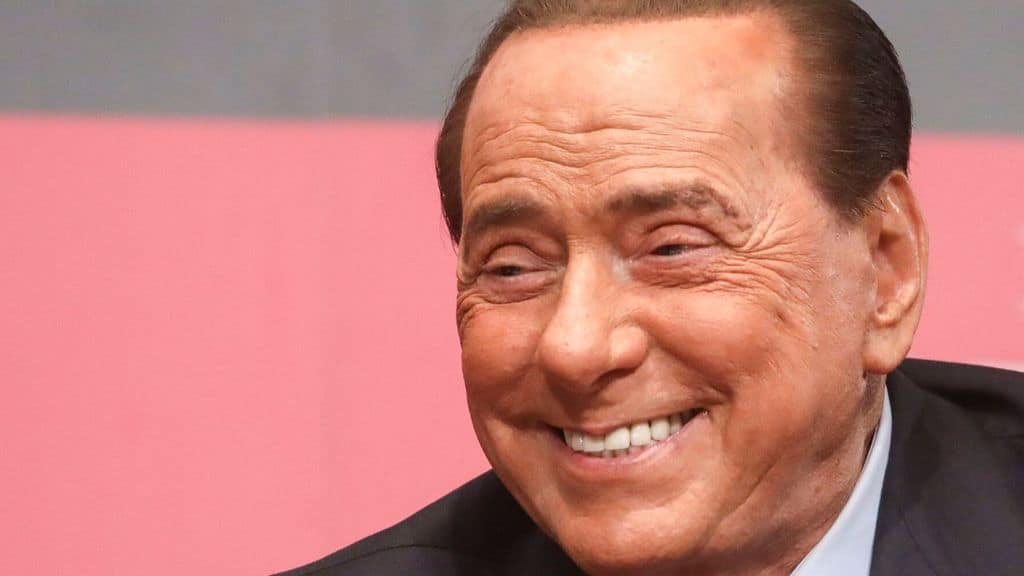 Silvio Berlusconi in primo piano