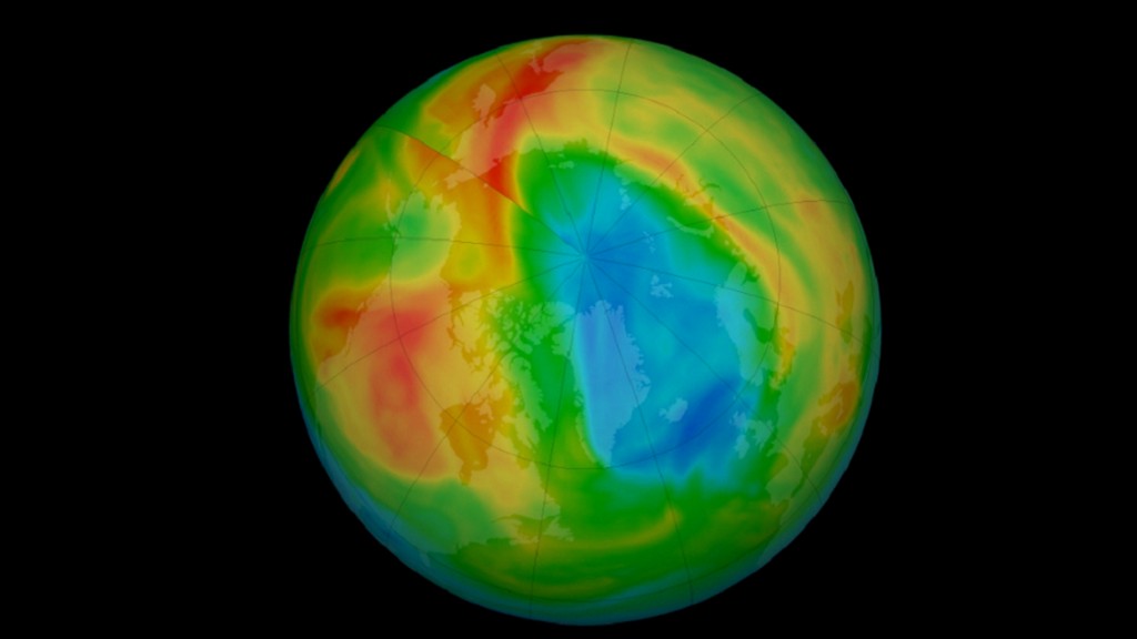 Buco ozono Artico