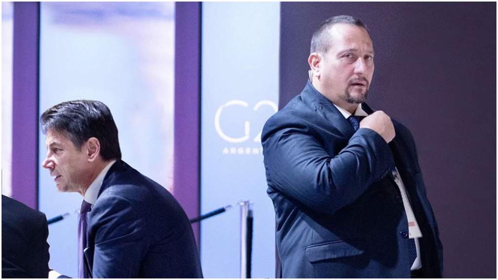 Giorgio Guastamacchia e Giuseppe conte