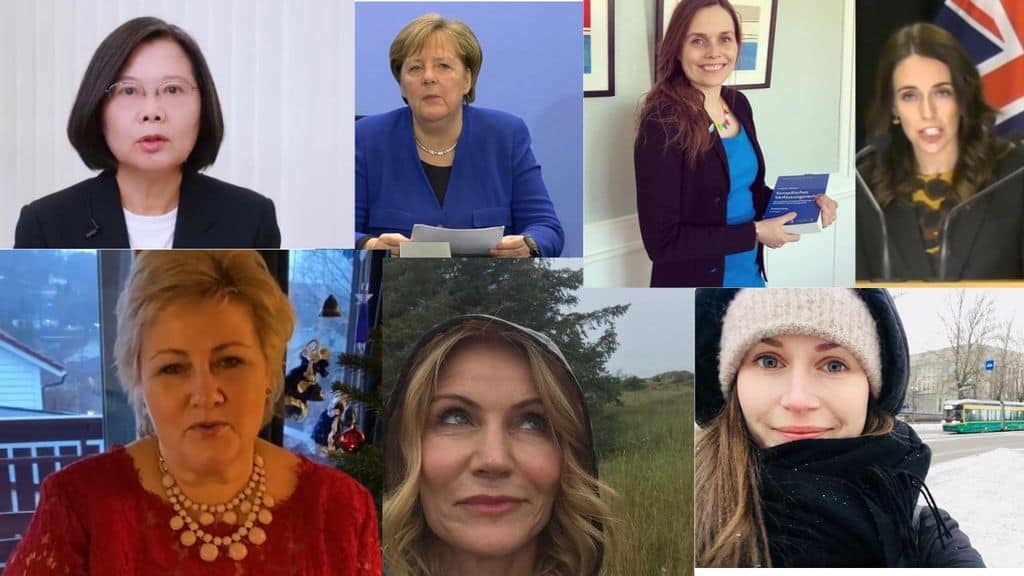 Le donne a capo dei 7 stati meglio governati durante il coronavirus