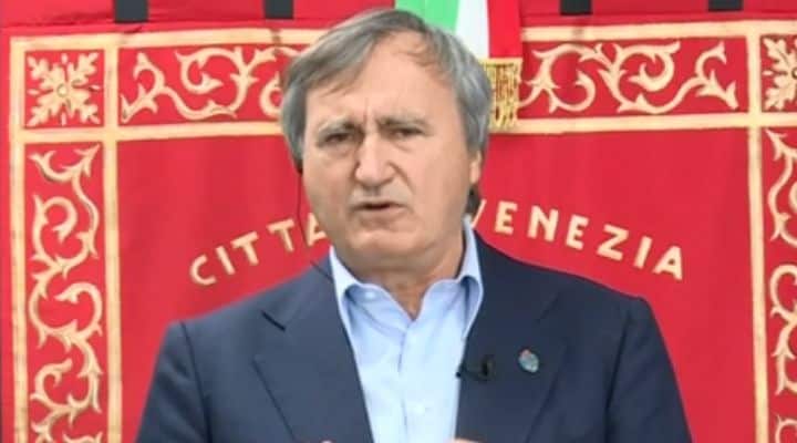 sindaco di Venezia a Domenica In