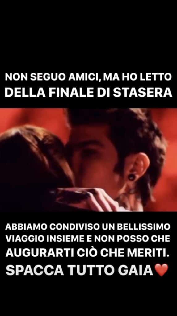La storia di Fedez per Gaia