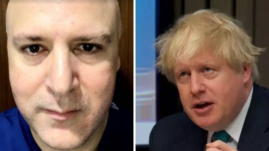 Luigi Camporota e Boris Johnson